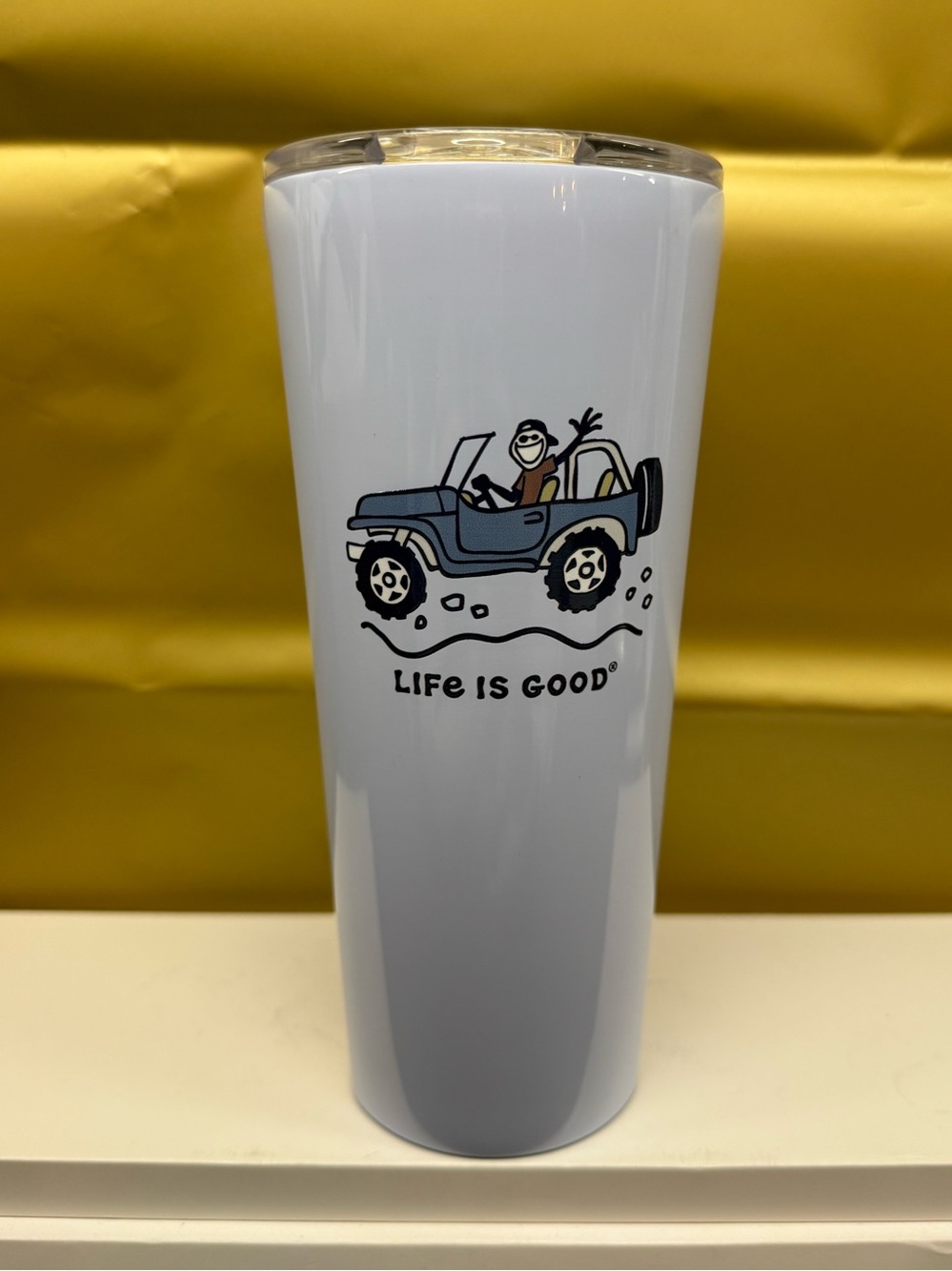 NWT Lite is good 24 Oz stainless steel tumbler with slide lid
